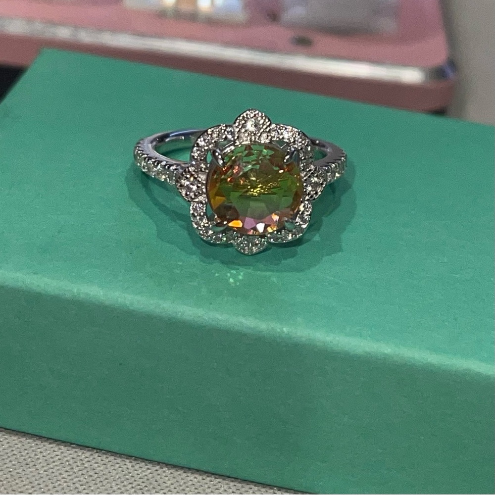 Bomb party Sterling Club ring